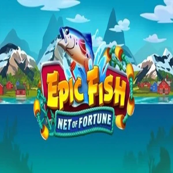 Epic Fish Net of Fortune game by Quickspin – logo hosted on Blaze Spins Casino