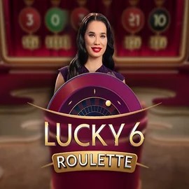 Lucky 6 Roulette slot icon by Pragmatic Play, available at Blaze Spins Casino