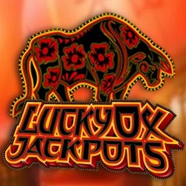 Lucky Ox Jackpots logo by Rival at Blaze Spins Casino
