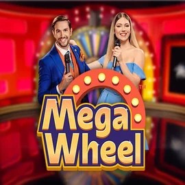 Mega Wheel logo by Pragmatic Play at Blaze Spins Casino