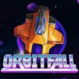 Orbitfall by ELK Studios, showcased at blaze-spins.eu – game logo