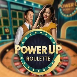 PowerUP Roulette slot visual from Pragmatic Play available on blaze-spins.eu
