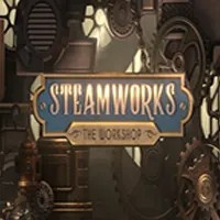 Steamworks The Workshop online game logo by Peter & Sons on blaze-spins.eu