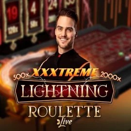 XXXtreme Lightning Roulette by Evolution, showcased at blaze-spins.eu – game logo